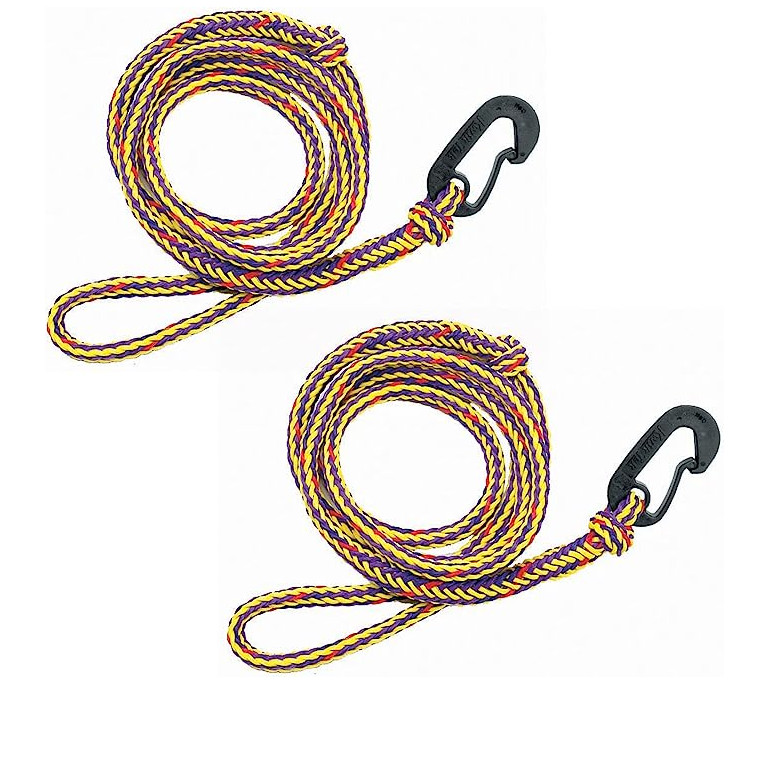 airhead boat pwc jetski seadoo waverunner docklines 7 feet long 2 pack bundle