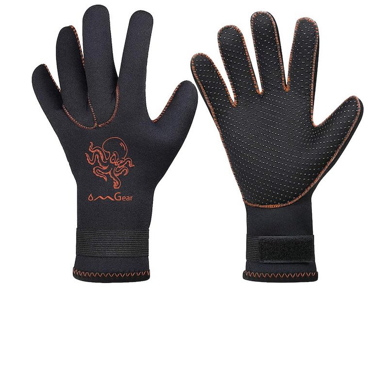 omgear neoprene marine boating diving pwc gloves