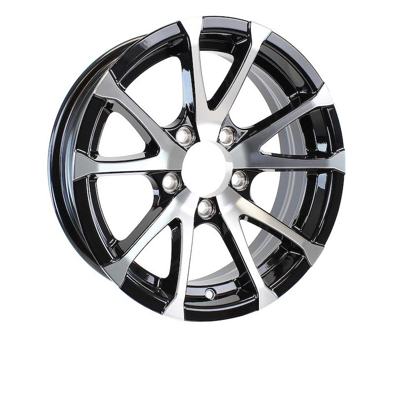 polished aluminum wheel trailer wheel 12 inch 12X4